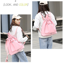 Nylon Fitness Bag Dry Wet Separation Rucksack Lightweight Multifunctional