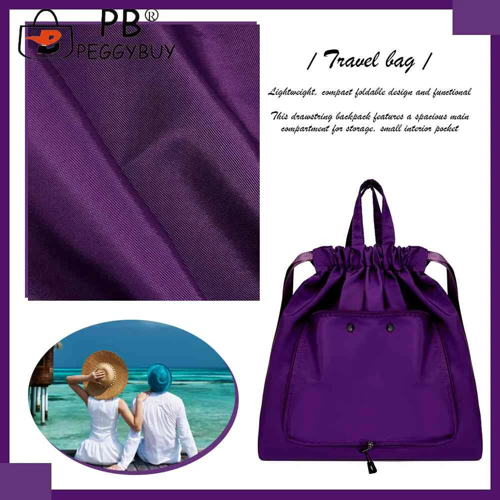 Nylon Fitness Bag Dry Wet Separation Rucksack for Gym Yoga Swimming