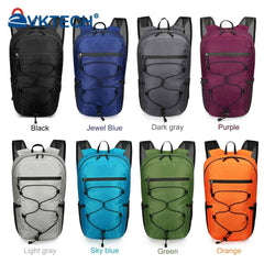 Nylon Foldable Backpack Lightweight Waterproof Large Capacity
