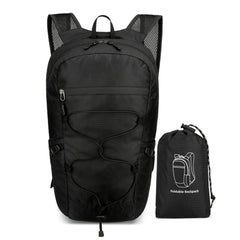 Nylon Foldable Backpack Lightweight Waterproof Large Capacity