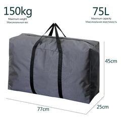 Nylon Foldable Travel Bag Large Capacity Luggage