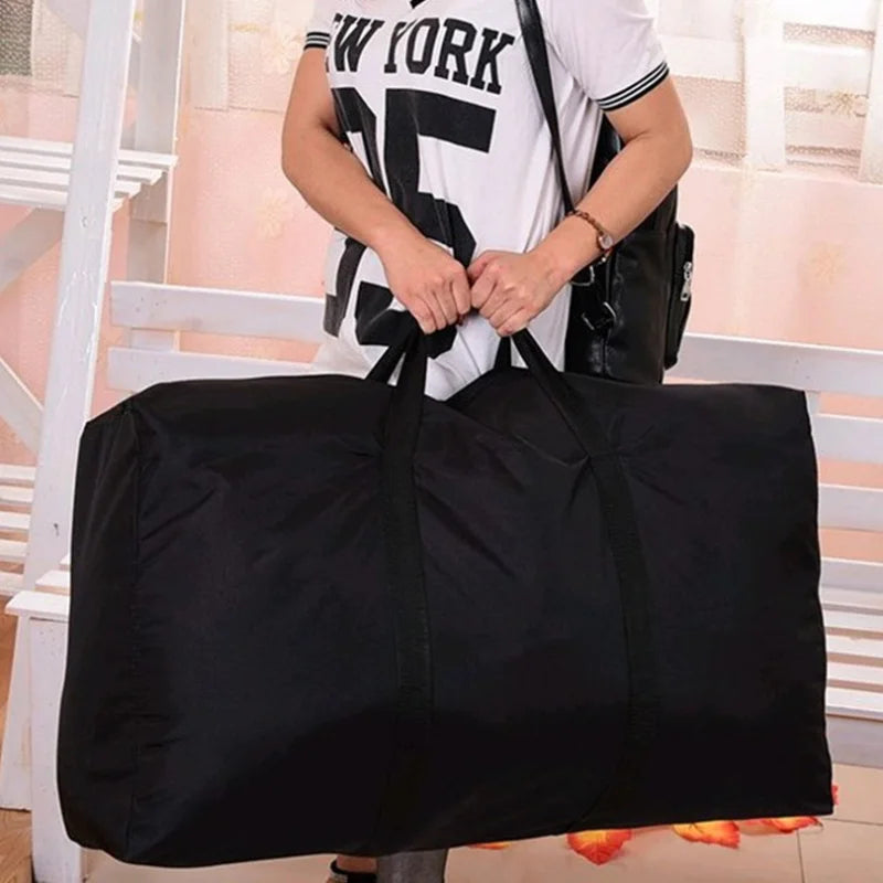 Nylon Foldable Travel Bag Large Capacity Luggage