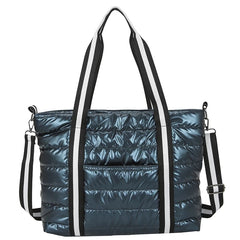 Winter Nylon Tote Bag High Capacity Women's Handbag