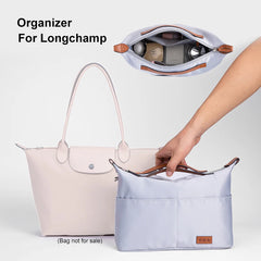 Nylon Insert Makeup Organizer For LE PLIAGE bag