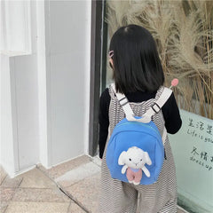 Nylon Kids Kindergarten School Backpacks Animal Rabbit Infant School Bags