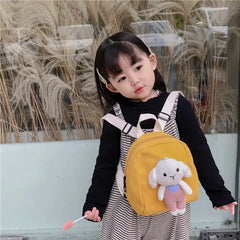 Nylon Kids Kindergarten School Backpacks Animal Rabbit Infant School Bags