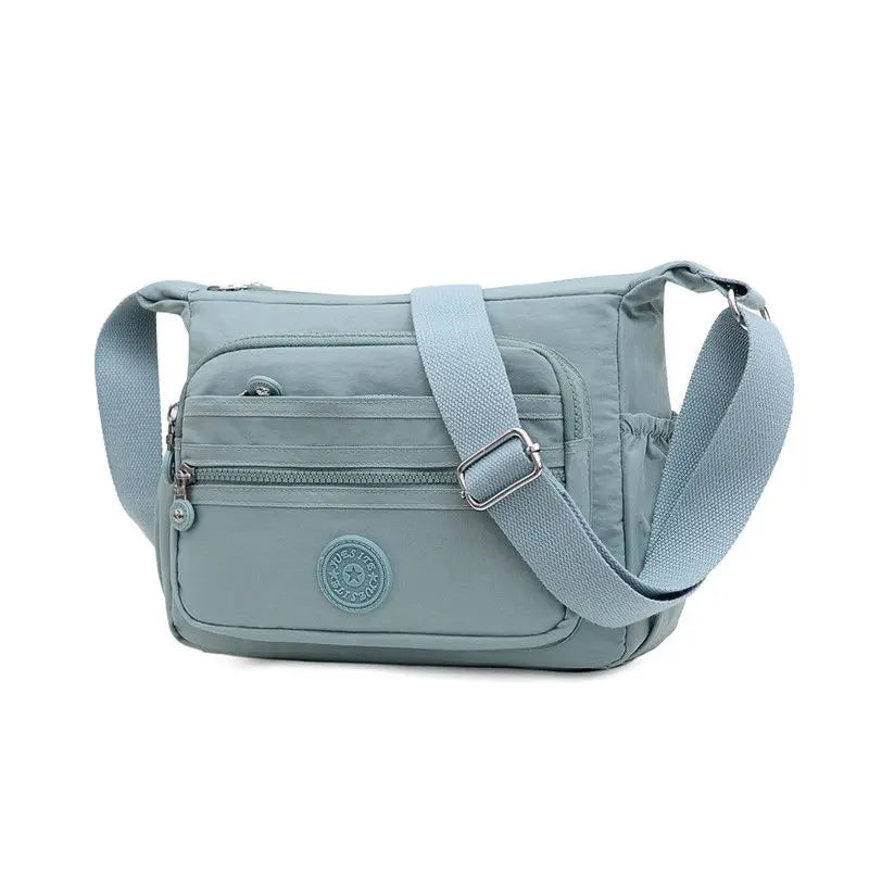 Nylon Ladies Shoulder Bags Female Messenger Bags Pockets Women Crossbody Bags
