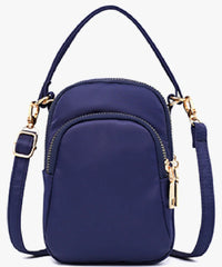 Women's Nylon Mini Handbag Crossbody Cell Phone Clutch Purse Wallet