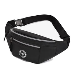 Nylon Man Travel Waist Bag Family Sports Crossbody Pouch Women's Chest Bag