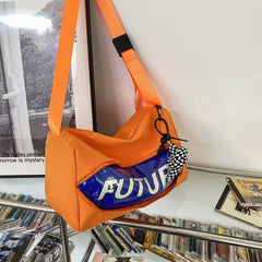 Nylon Messenger Bag Gym Bag Large Handbags Shoulder Bag
