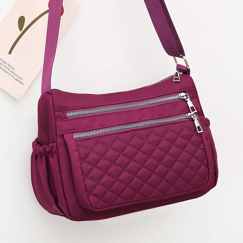 Nylon Messenger Women Bag Middle-Aged Mothers Light Shoulder Casual Cl