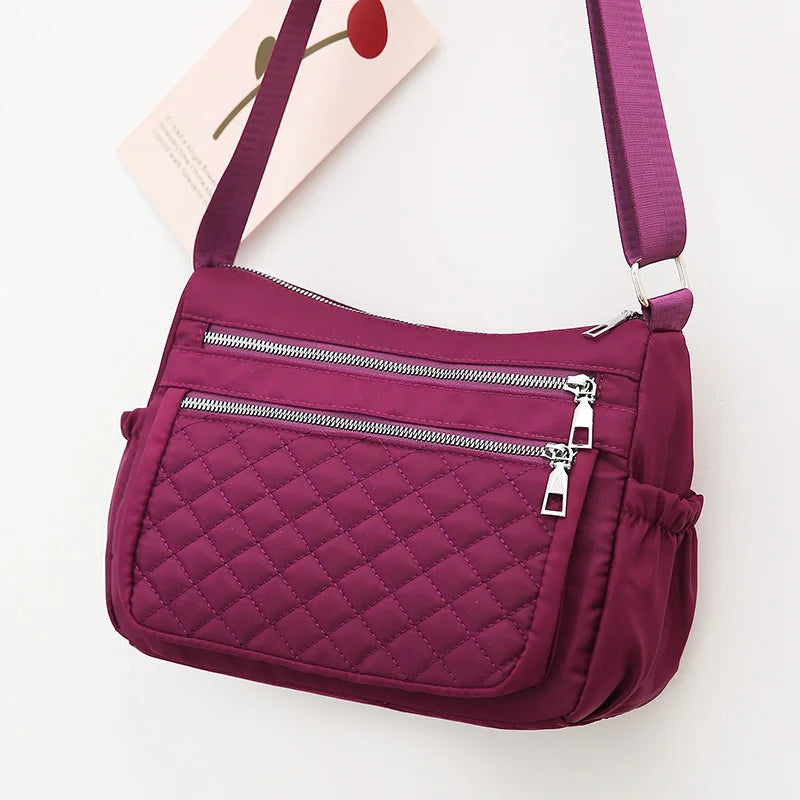 Nylon Messenger Women Bag Middle-Aged Mothers Light Shoulder Casual Cl
