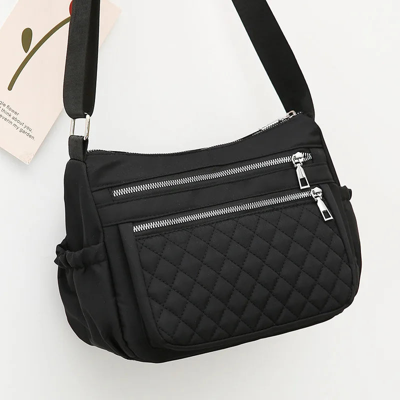 Nylon Messenger Women Bag Middle-Aged Mothers Light Shoulder Casual Cl