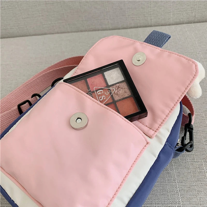 Nylon Mini Bags Women Purses Handbags Girls Cartoon Wallet