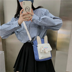 Nylon Mini Bags Women Purses Handbags Girls Cartoon Wallet