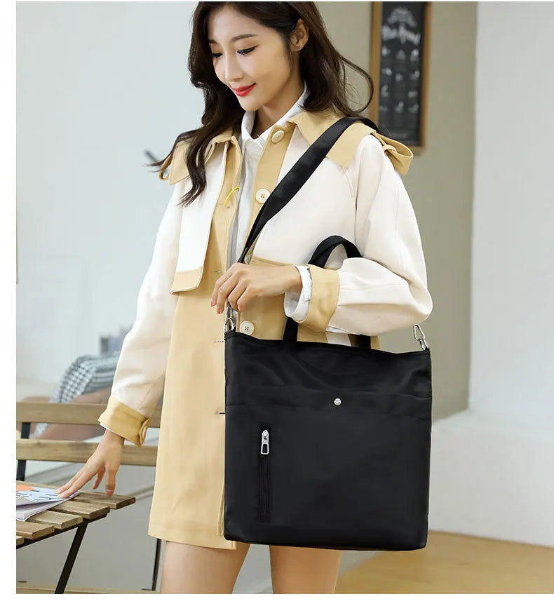 Nylon Oxford Large Capacity Women Handbag Shoulder Bag