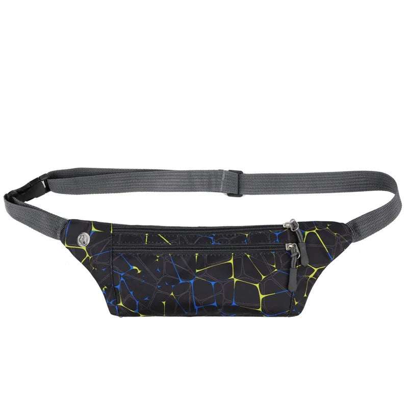 Nylon Waist Bag Men Women Travel Bum Bag Waterproof Crossbody