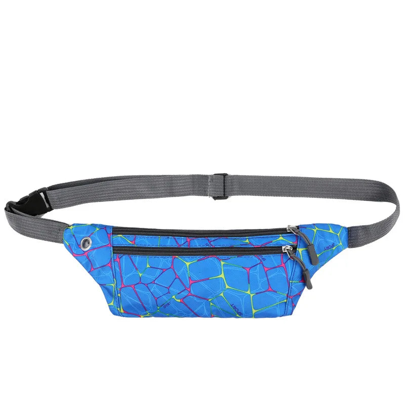 Nylon Waist Bag Men Women Travel Bum Bag Waterproof Crossbody