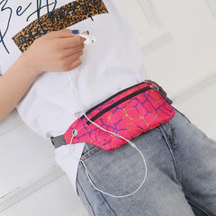 Nylon Waist Bag Men Women Travel Bum Bag Waterproof Crossbody