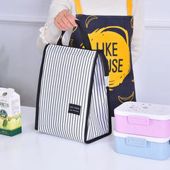 Nylon Portable Lunch Picnic Storage Bag Insulation Food Organizer