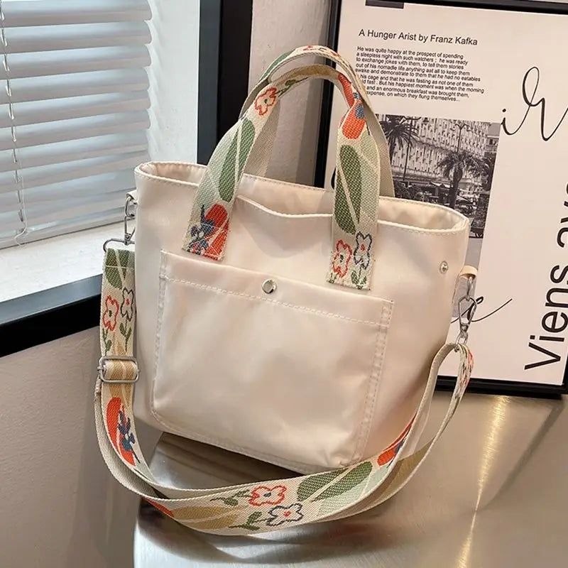 Nylon School Bags for Girls/ Women Handbags Shoulder Bag Messenger Bag Totes