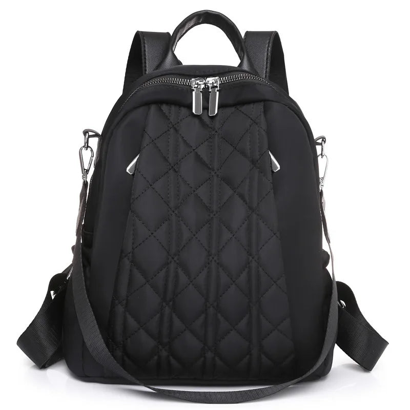 Nylon School Bags for Teens Women Backpacks Female Travel Bag