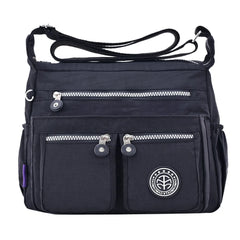 Women's Waterproof Nylon Shoulder Bag Crossbody Handbag