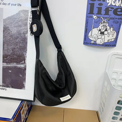 Nylon Shoulder Bags Female Crossbody Student Bag Large Capacity Women Bag