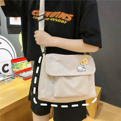 Nylon Crossbody Bag for Women Casual Shoulder Bag Harajuku Girls School Satchel