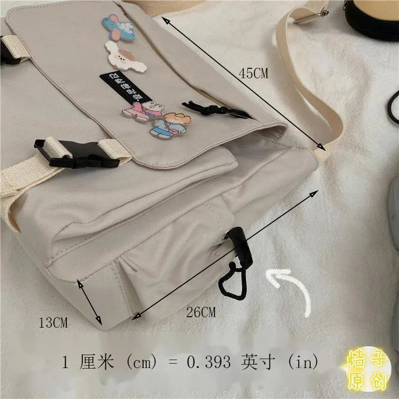 Nylon Crossbody Bags for Women Handbags Shoulder Bag