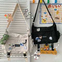 Nylon Crossbody Bags for Women Handbags Shoulder Bag