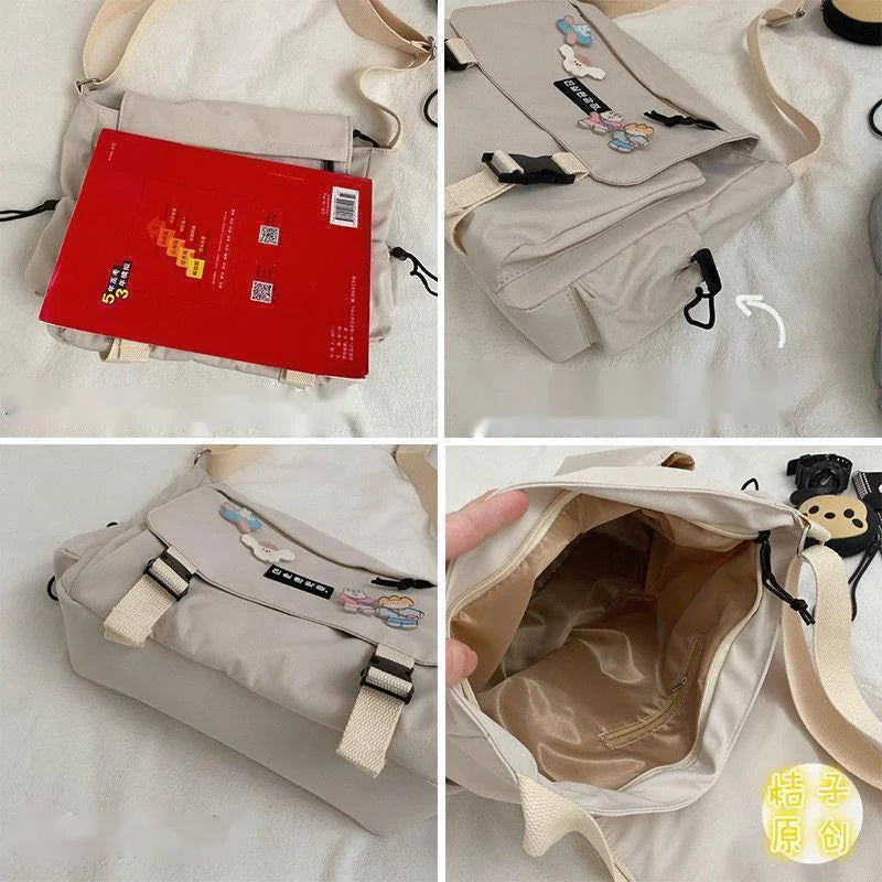 Nylon Crossbody Bags for Women Handbags Shoulder Bag