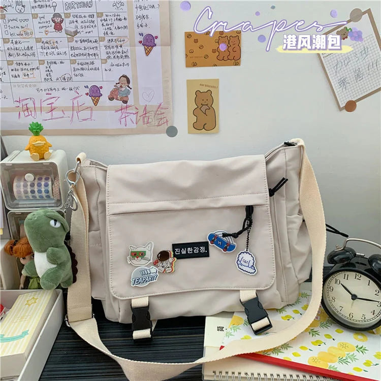 Nylon Crossbody Bags for Women Handbags Shoulder Bag