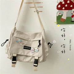 Nylon Crossbody Bags for Women Handbags Shoulder Bag