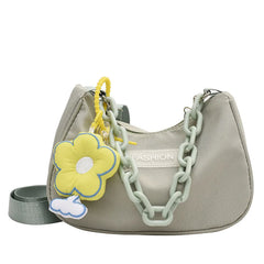 Nylon Small Crossbody Bag Women Shoulder Underarm Bag