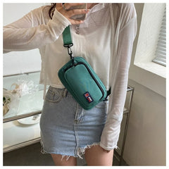 Nylon Small Crossbody Bag for Women Mini Female Shoulder Phone Bag