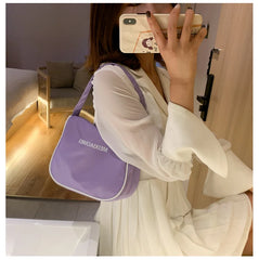 Nylon Small Shoulder Bags For Women Classic Mini Totes Clutch Female