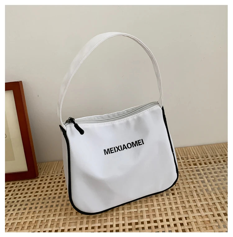 Nylon Small Shoulder Bags For Women Classic Mini Totes Clutch Female