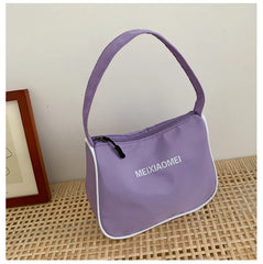 Nylon Small Shoulder Bags For Women Classic Mini Totes Clutch Female