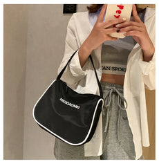 Nylon Small Shoulder Bags For Women Classic Mini Totes Clutch Female