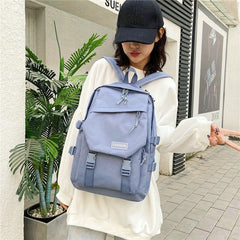 Nylon Stylish Backpack Women Backpack Summer Girls Boys Vintage School Bags