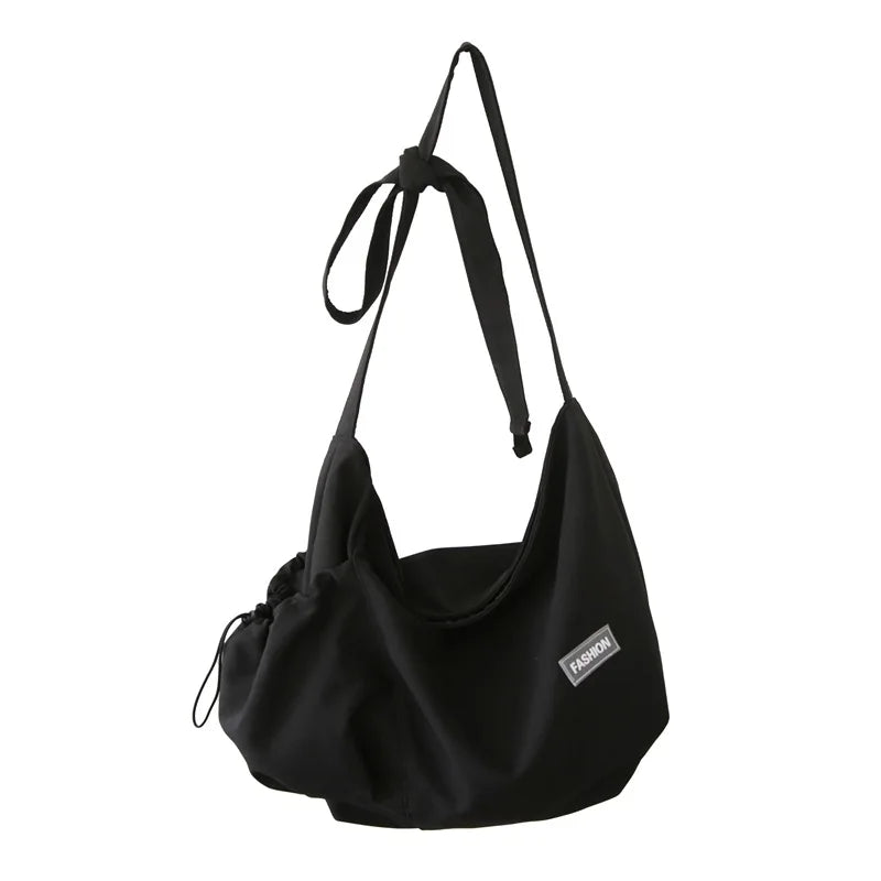 Nylon Tote Bag Shopper Bag Women Handbags Girls Casual Solid Large Capacity