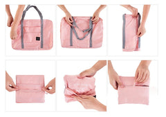Nylon Travel Bag Foldable Large Capacity Waterproof Handbags Portable Organizer