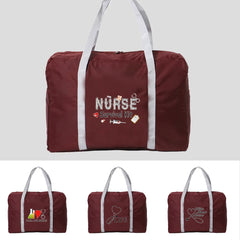 Nylon Travel Bag Unisex Large Capacity Foldable Luggage Handbag