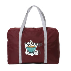 Nylon Travel Bags Women Foldable Luggage Tote Large Capacity Portable Duffle Bag