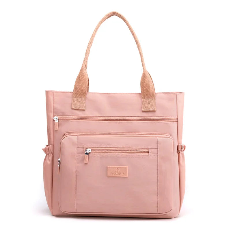 Nylon Travel Handbag Women Shoulder Bag Large Capacity Tote