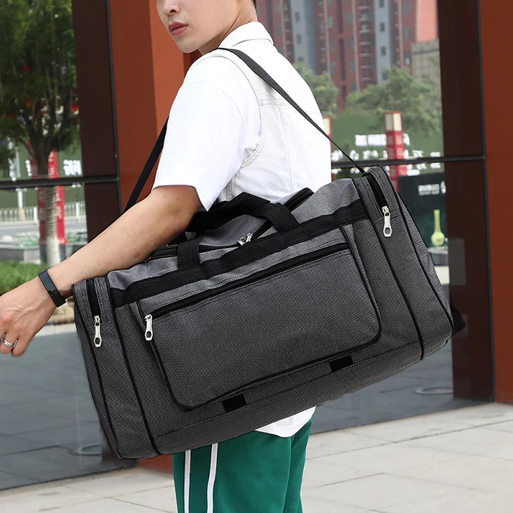 Nylon Travel Large Capacity Handbag Unisex Fitness Portable Bag