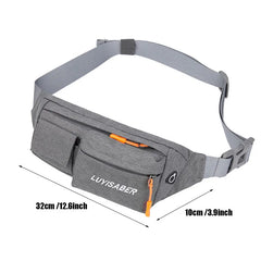Anti-theft Nylon Waist Bag Multifunction Crossbody Bag