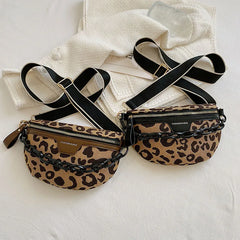 Stripes Shoulder Bag Casual Chest Pack High Woman Waist Belt Bag