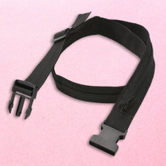 Nylon Money Belt Zip Pocket Fanny Pack Minimalist Wallet